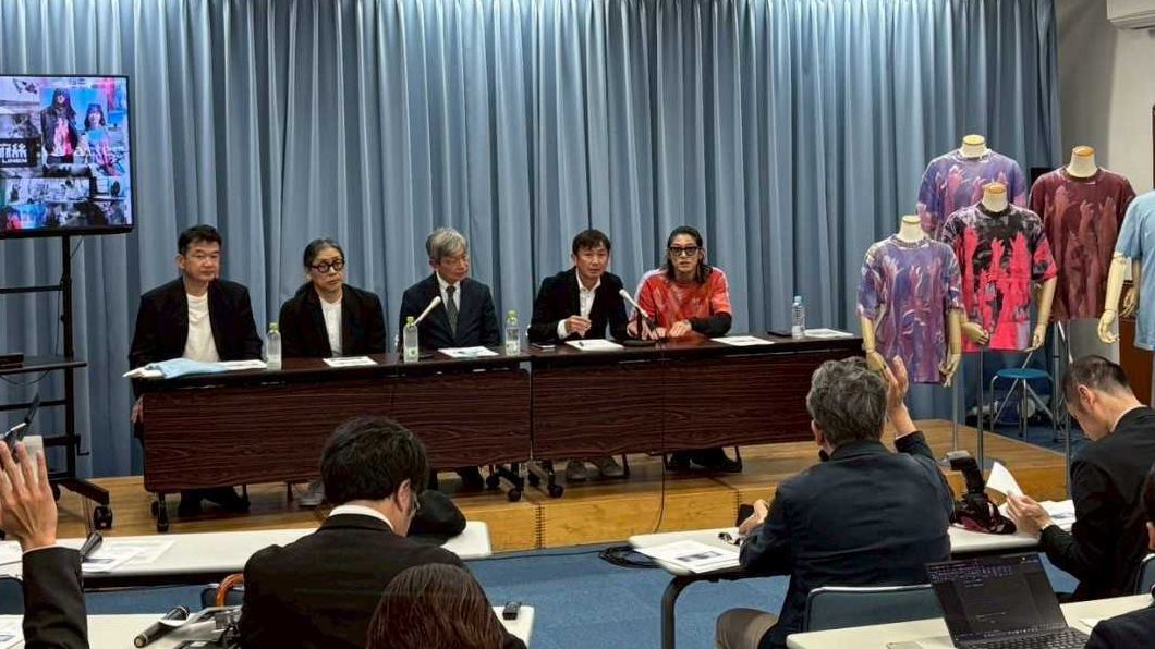 4月15日滋賀県庁にて「蒟蒻麻絲」の記者会見を行いました